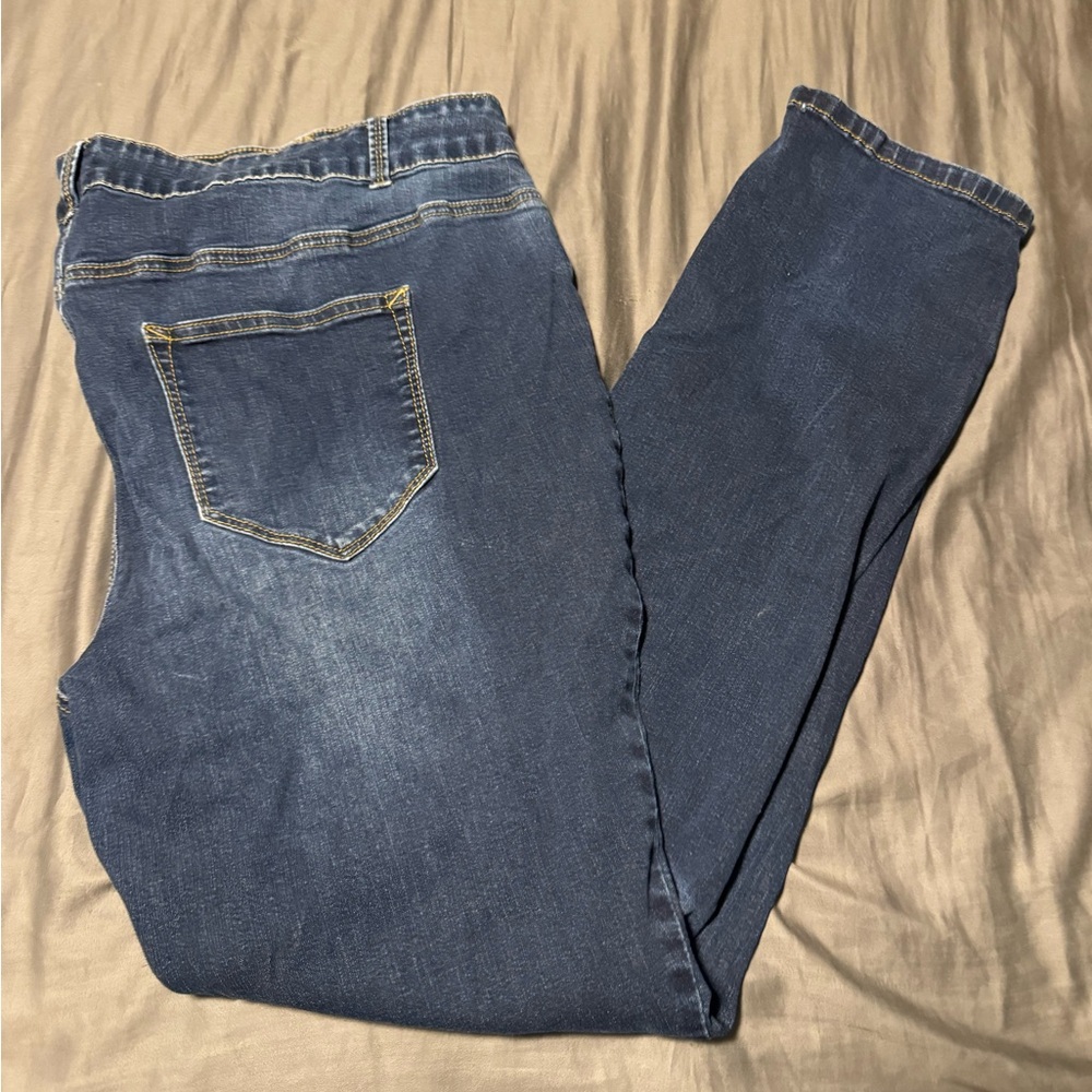 Maurices Dark Blue Skinny Jeans